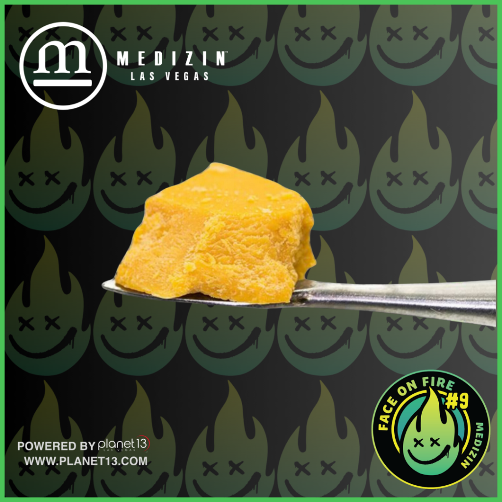 Medizin Face on Fire #9 1g Live Resin Badder