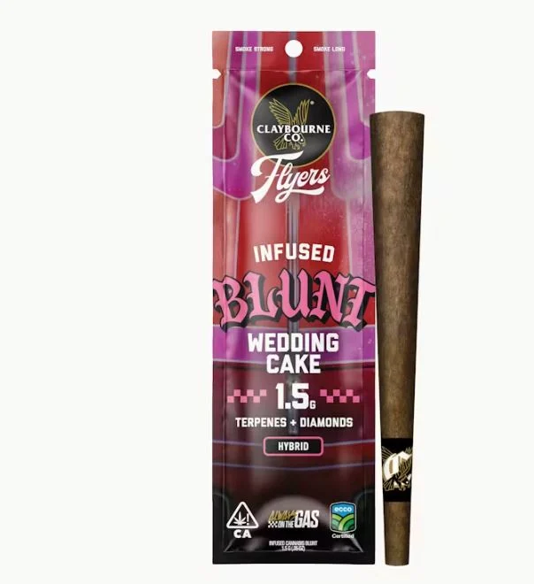 Claybourne Co. Flyers Wedding Cake 1.5g Infused Blunt