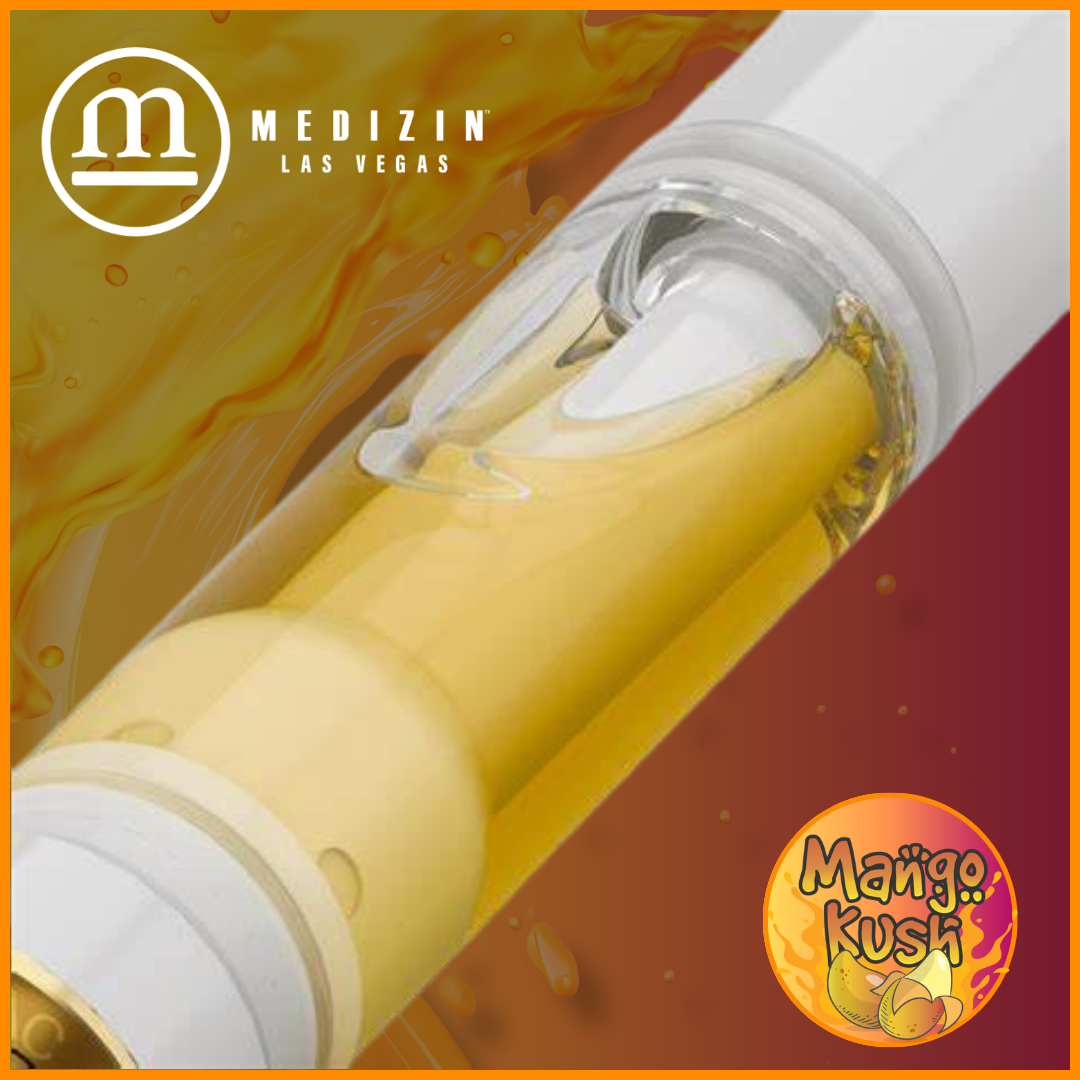Medizin Mango Kush .5g Live Resin Vape Cartridge