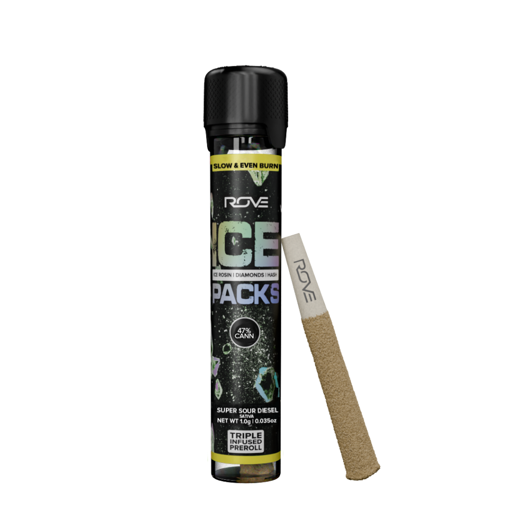 Rove Ice Packs Super Sour Diesel 1g Infused Preroll
