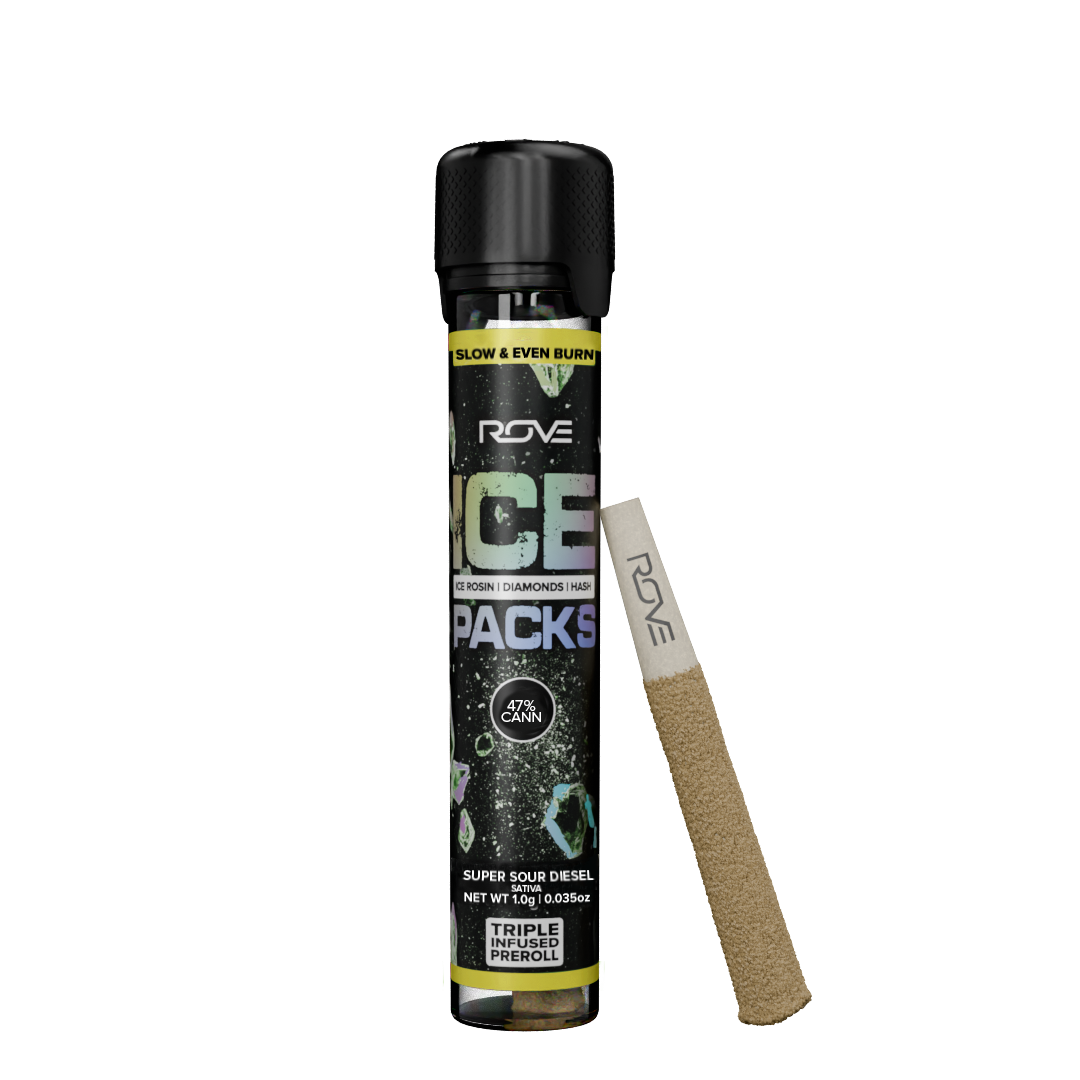 Rove Ice Packs Super Sour Diesel 1g Infused Preroll