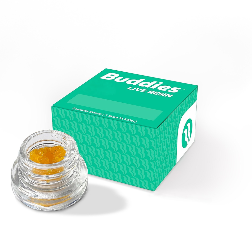 Buddies Rainbow Runtz 1g Live Resin Badder