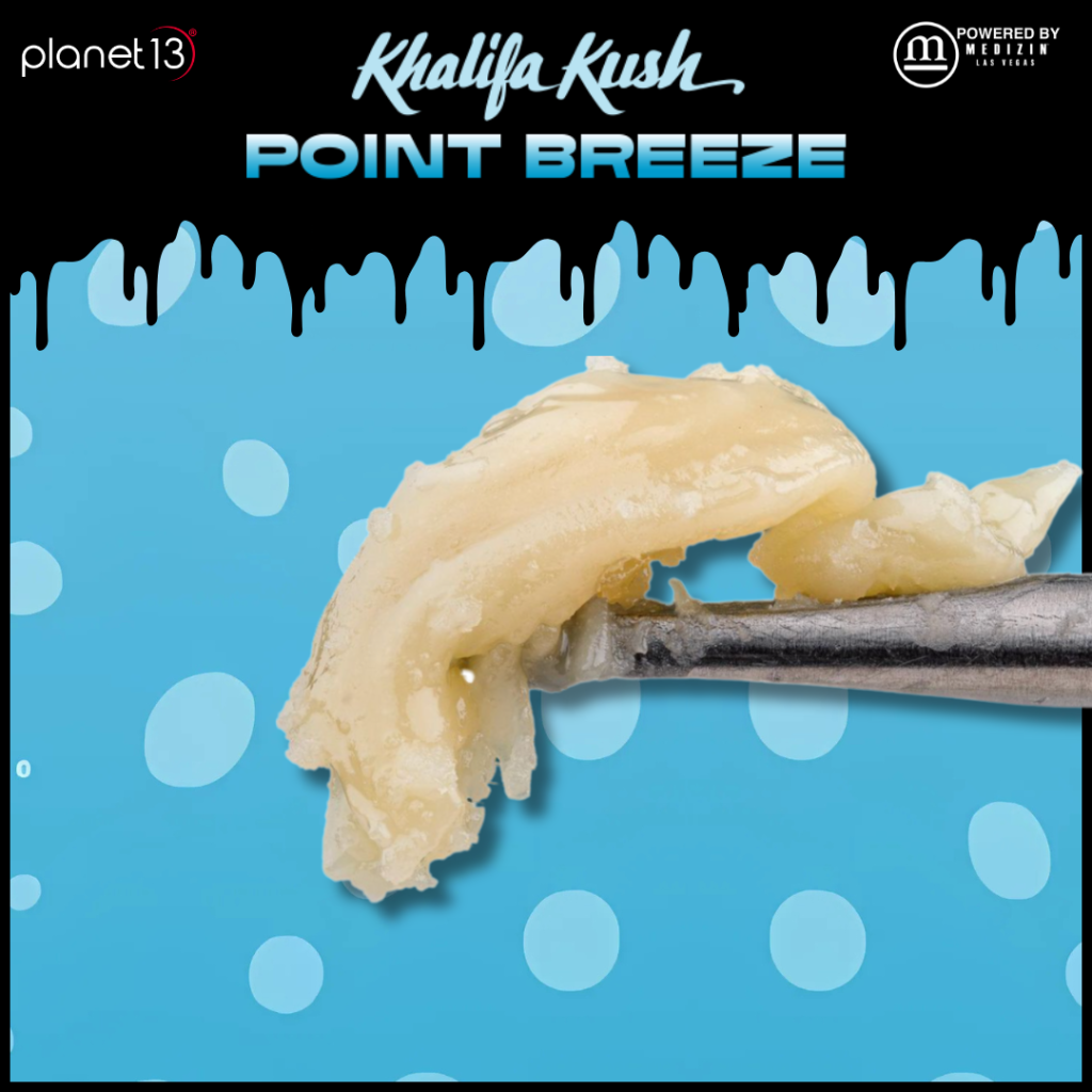 Khalifa Kush Point Breeze .5g Live Rosin