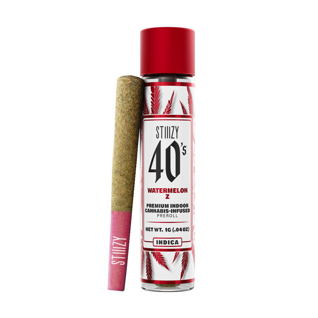 Stiiizy 40's Watermelon Z 1g Infused Preroll