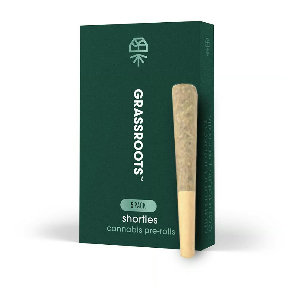 Grassroots Super Lemon Haze .4g Infused Preroll 5pk