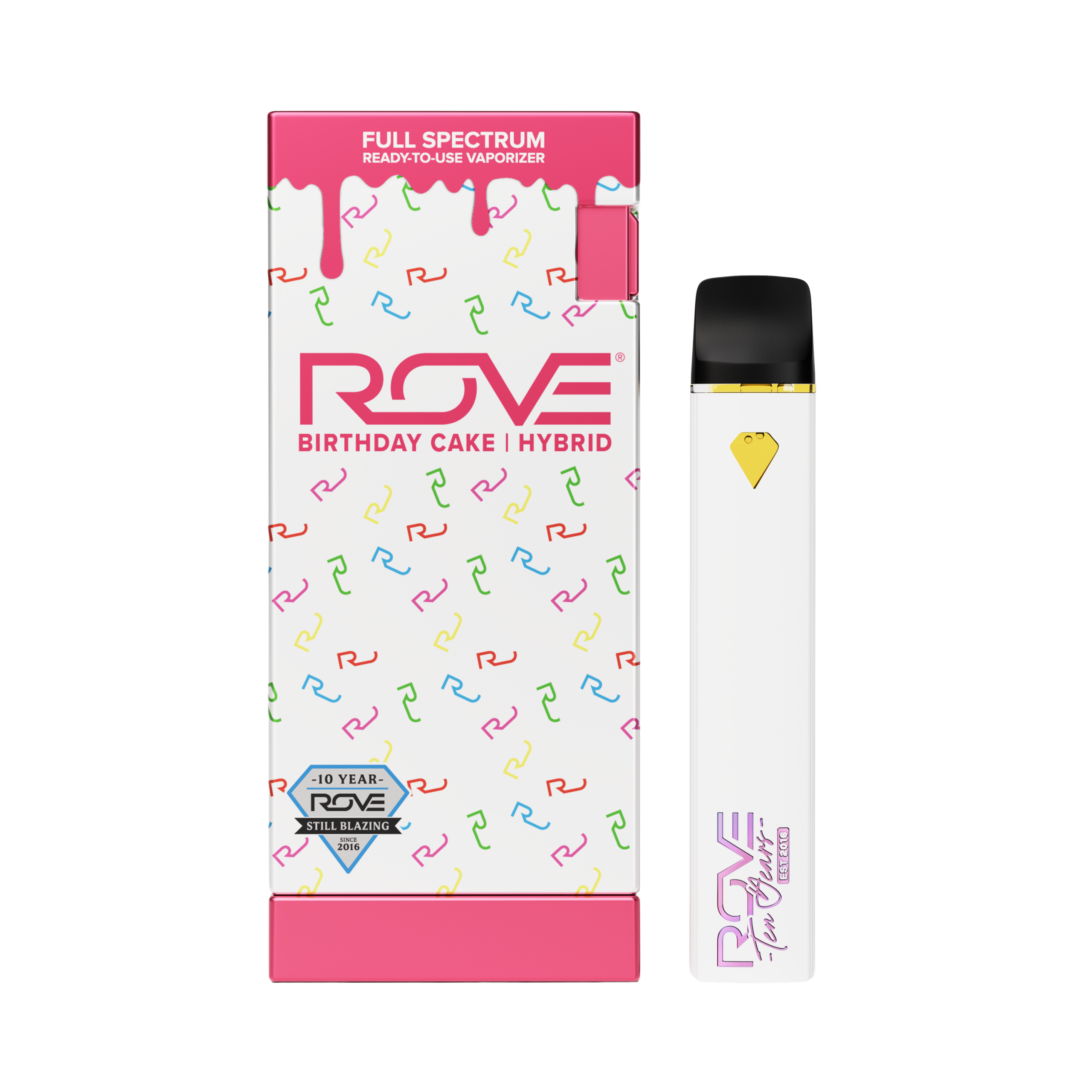 Rove Birthday Cake 1g Melted Diamonds All In One