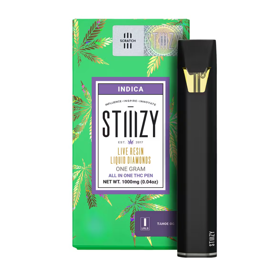Stiiizy Tahoe OG .95g Live Resin Liquid Diamonds All In One