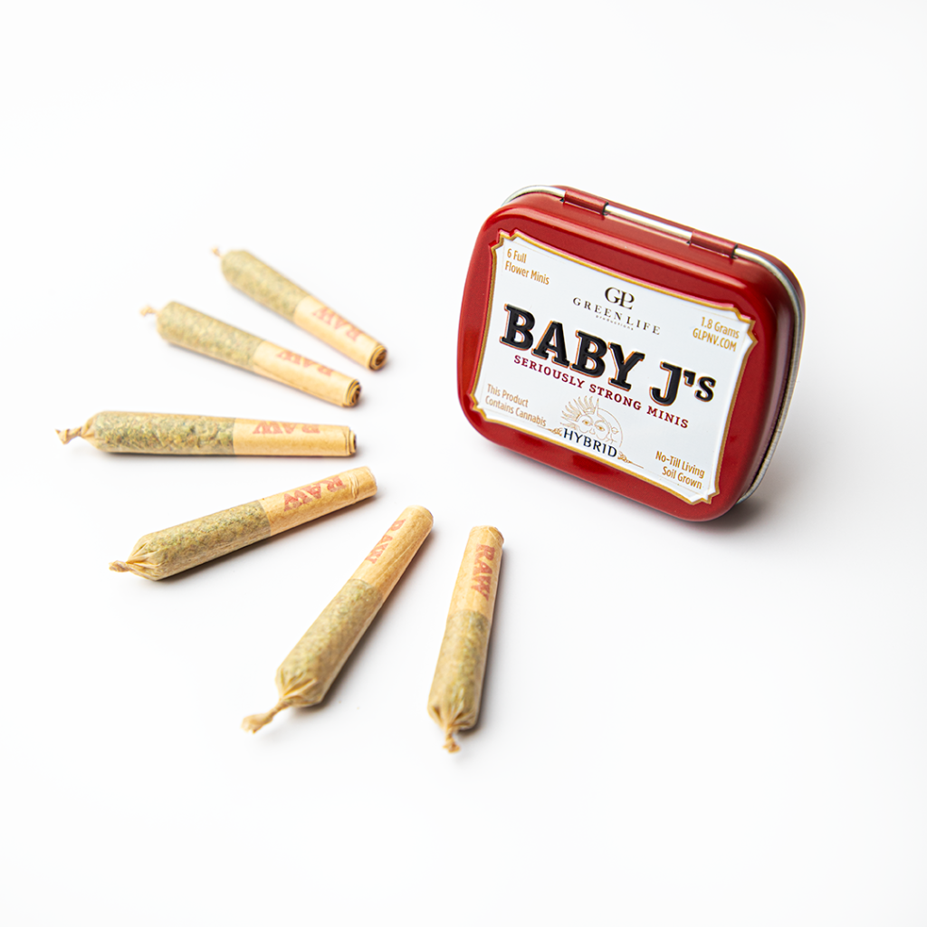 GLP Baby J's MISS B .3g Preroll 6pk