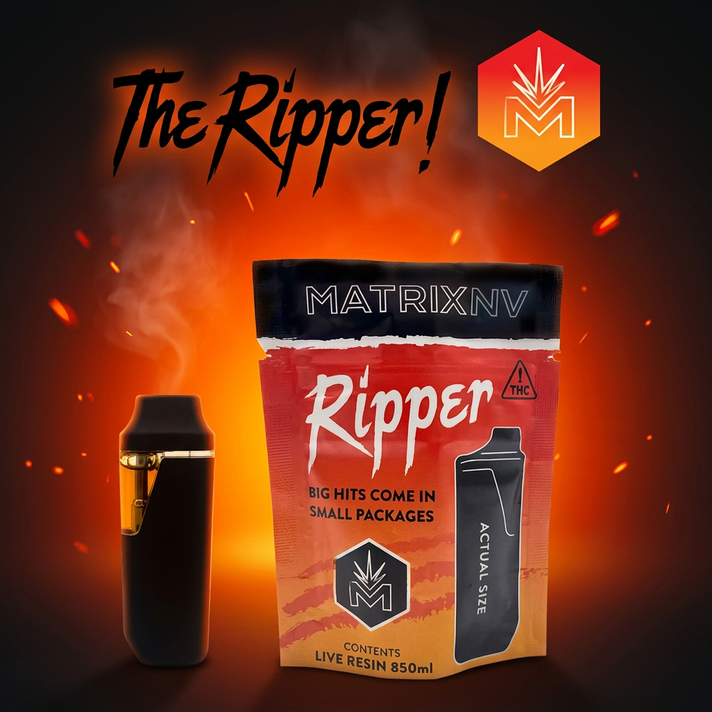 Ripper Northtown Rick .85g Live Resin All In One