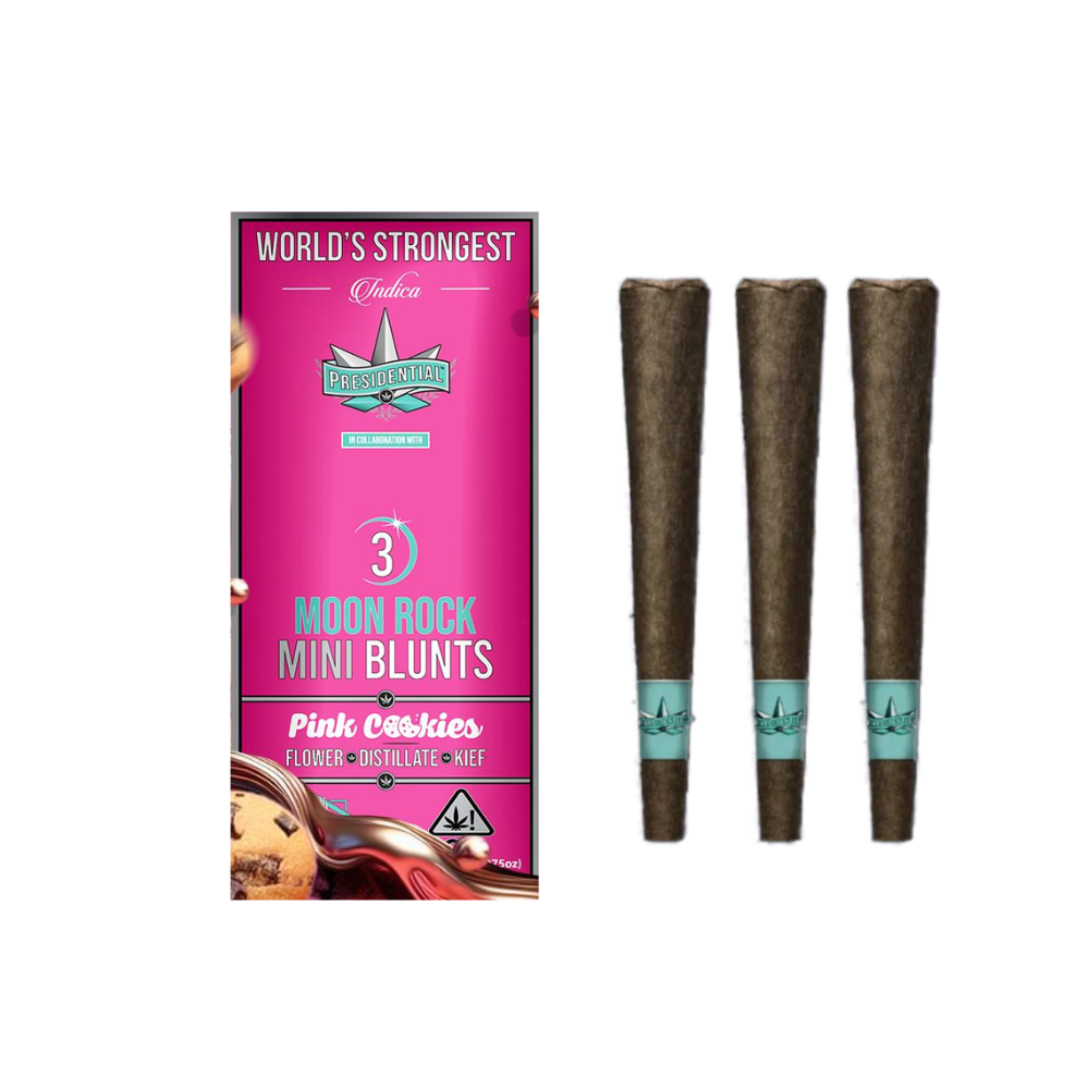 Presidential Pink Cookies .6g Moon Rock Mini Blunt 3pk