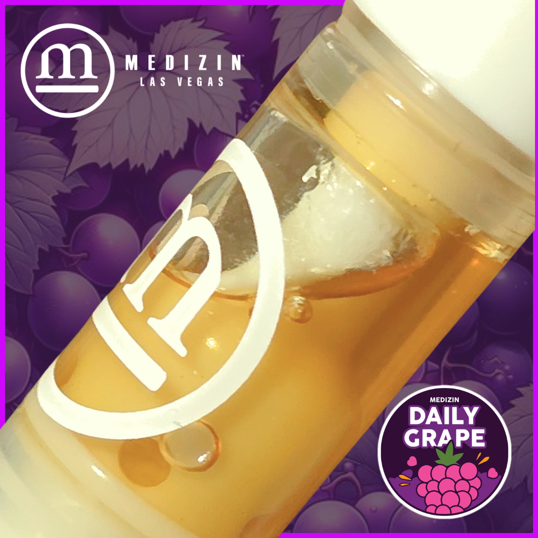 Medizin Daily Grape .5g Cured Rosin Vape Cart