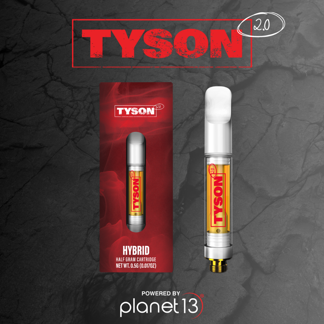 Tyson 2.0 Tiger Mintz .5g Live Resin Vape Cartridge