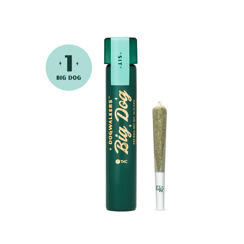 Dogwalkers Animal Face Sit 1g Preroll