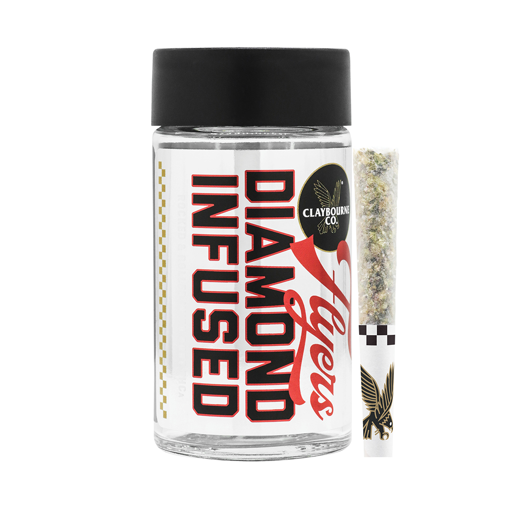 Claybourne Co. Diamond Flyers Sourdough .5g Infused Preroll 3pk