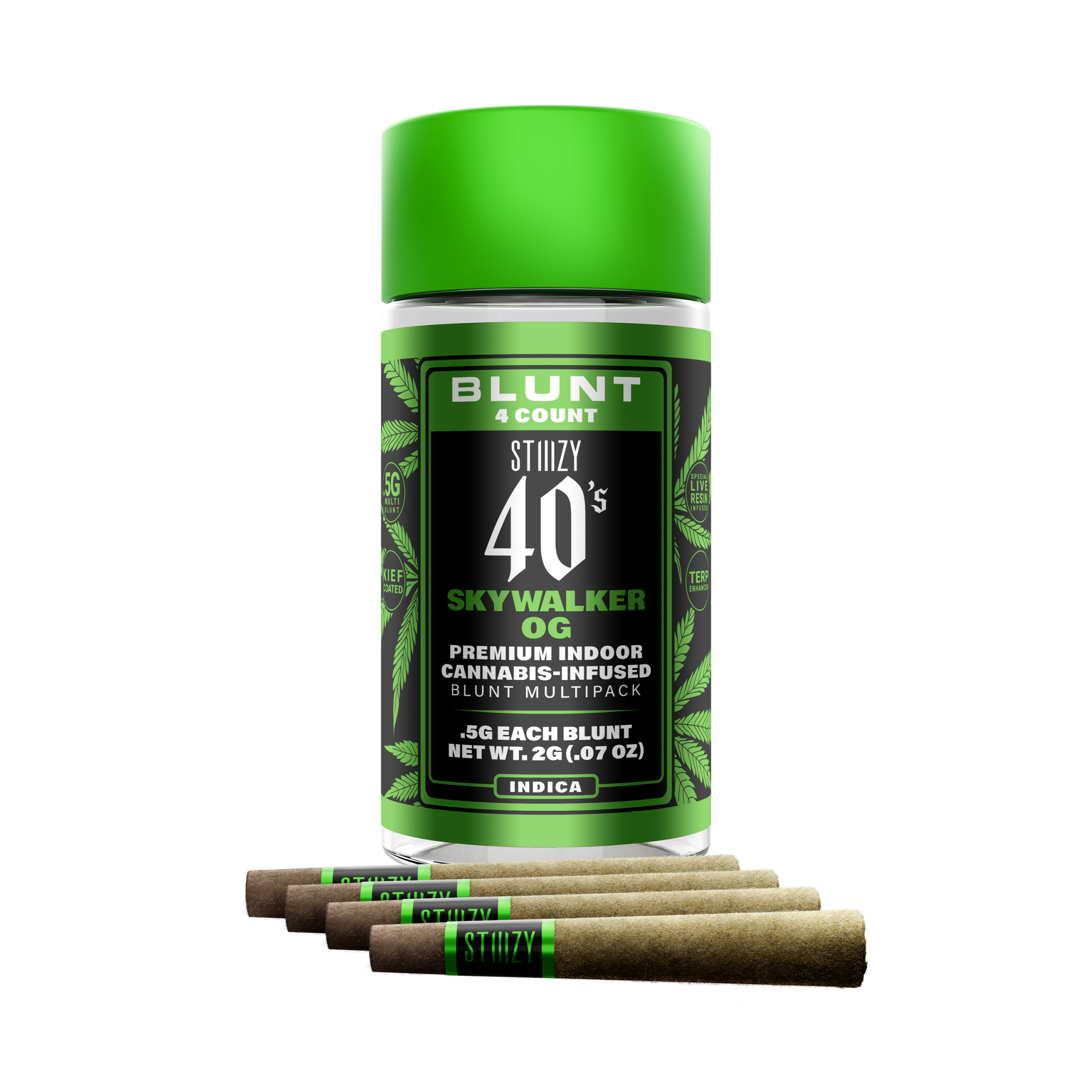 Stiiizy 40's Skywalker OG .5g Infused Blunt 4pk