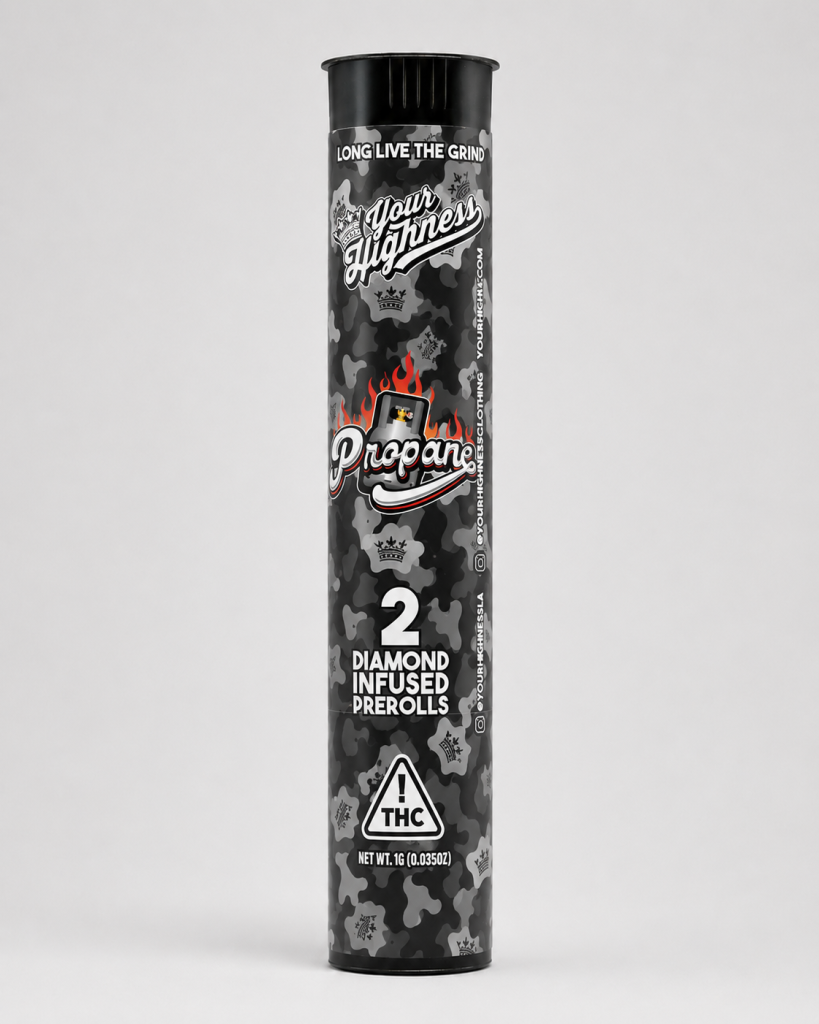 Your Highness Propane .5g Diamond Infused Preroll 2pk