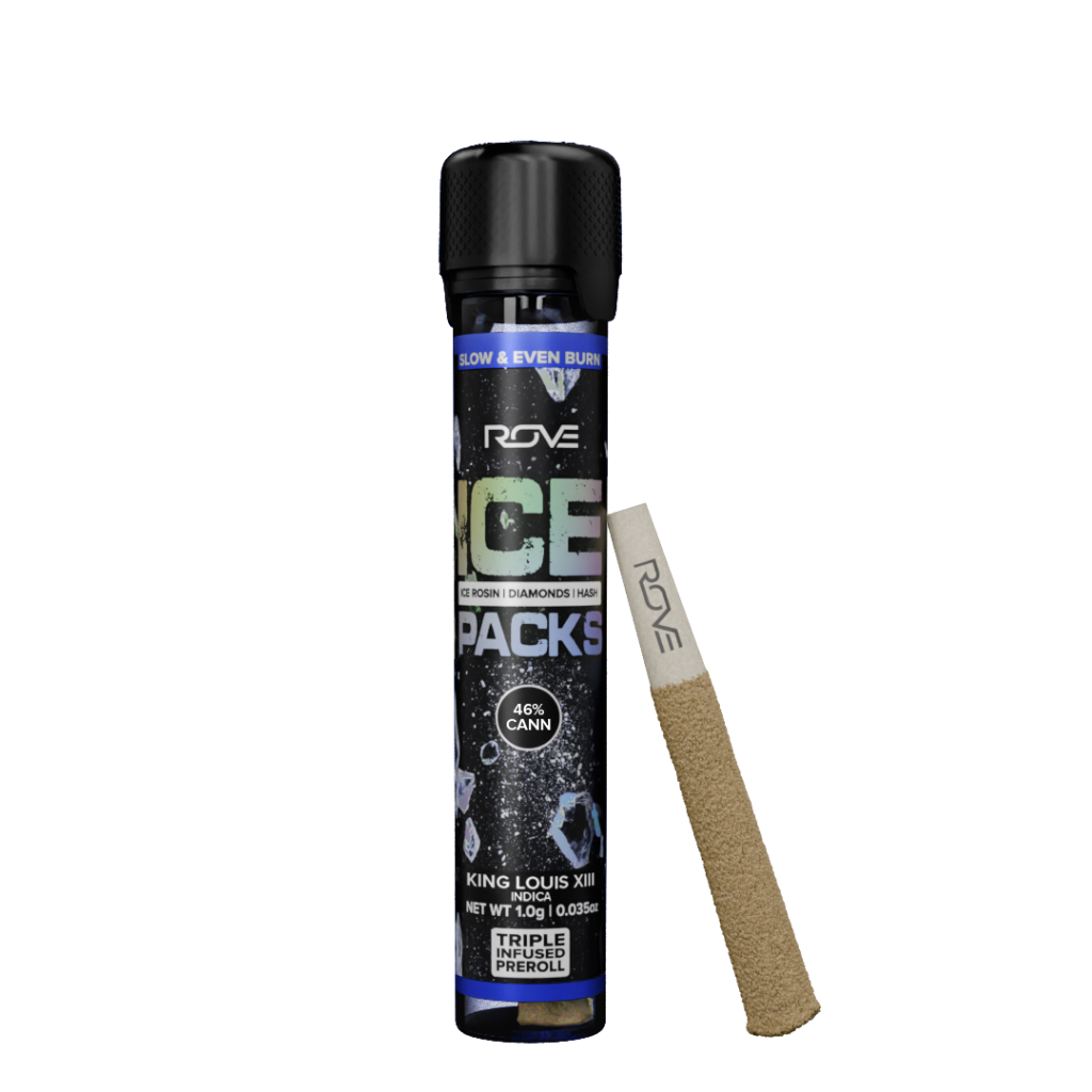Rove Ice Packs King Louis XIII 1g Infused Preroll