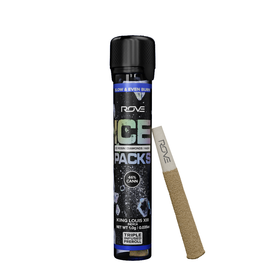 Rove Ice Packs King Louis XIII 1g Infused Preroll
