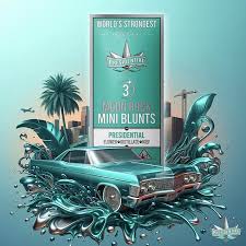 Presidential Classic .6g Moon Rock Mini Blunt 3pk