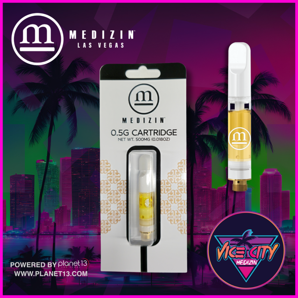 Medizin Vice City .5g Live Resin Vape Cartridge