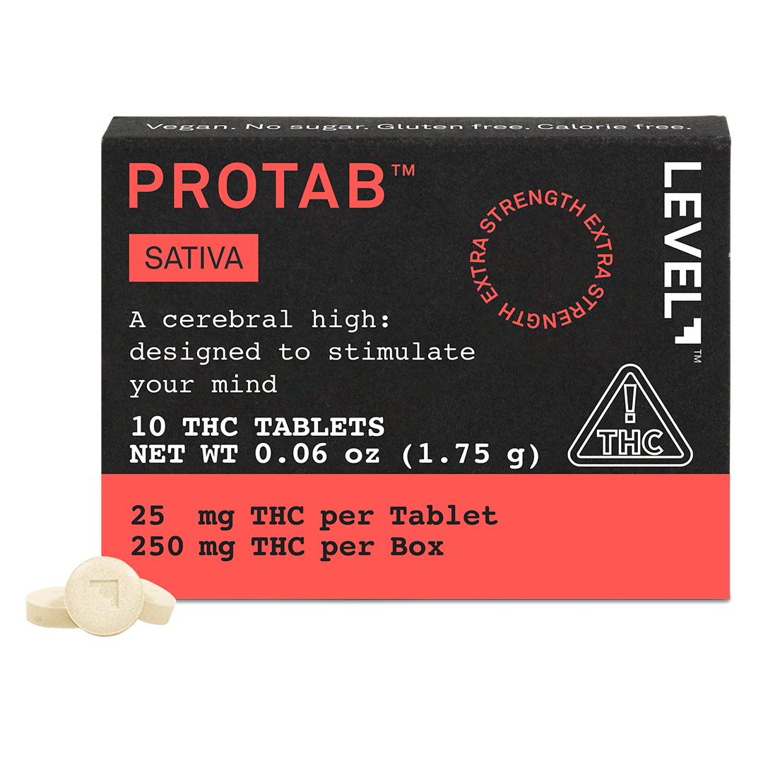LEVEL Sativa Protab 25mg 10pk