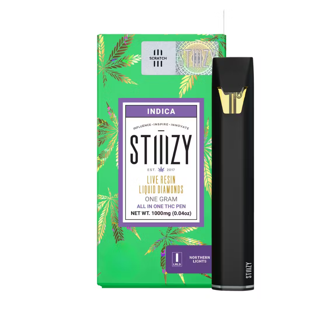 Stiiizy Northern Lights .95g Live Resin Liquid Diamonds All In One