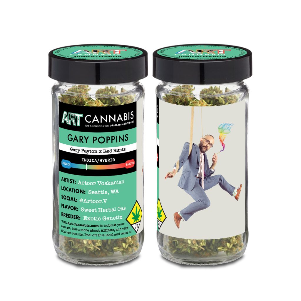 Gary Poppins Strain Flower cannabis strain flower bud