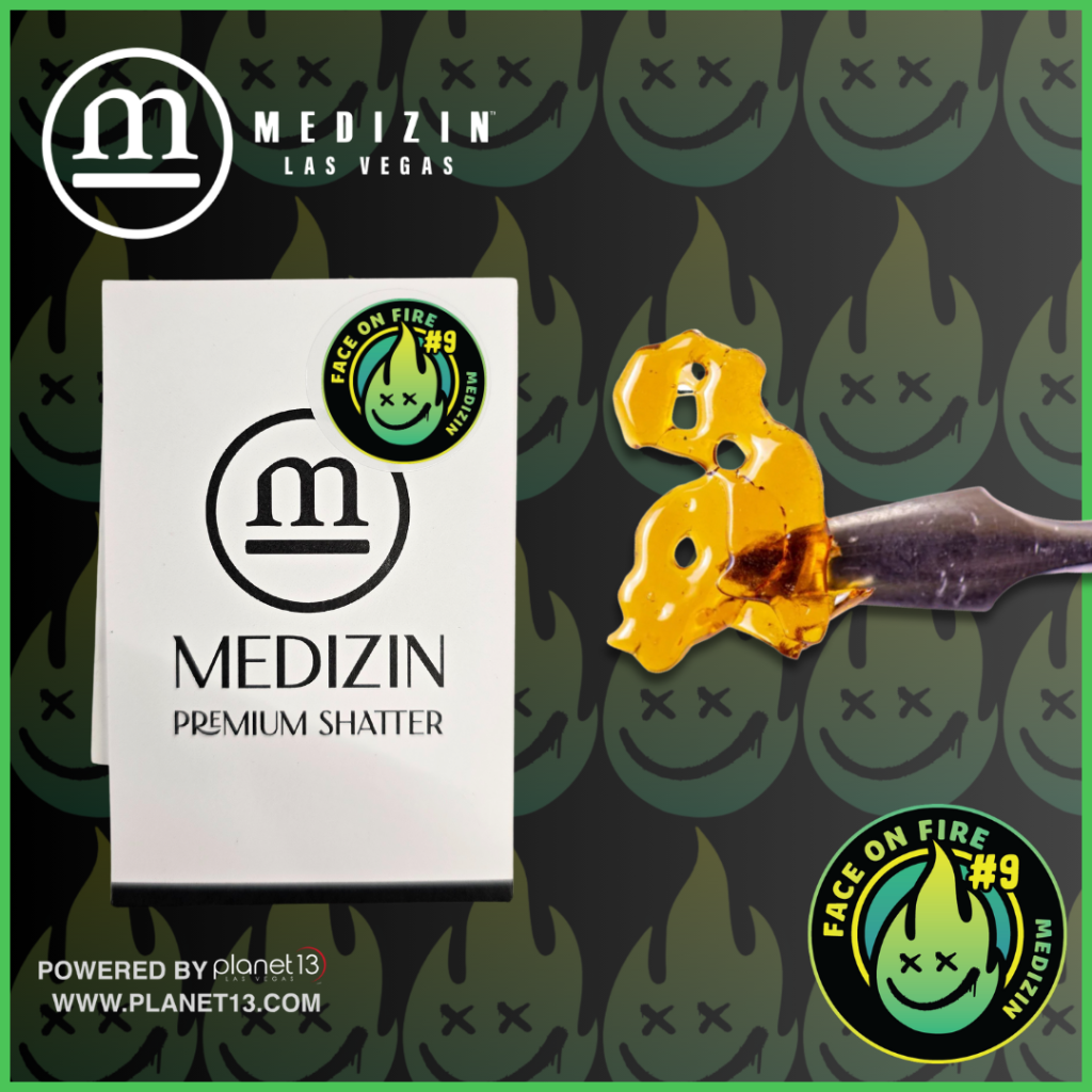 Medizin Face On Fire #9 1g Shatter