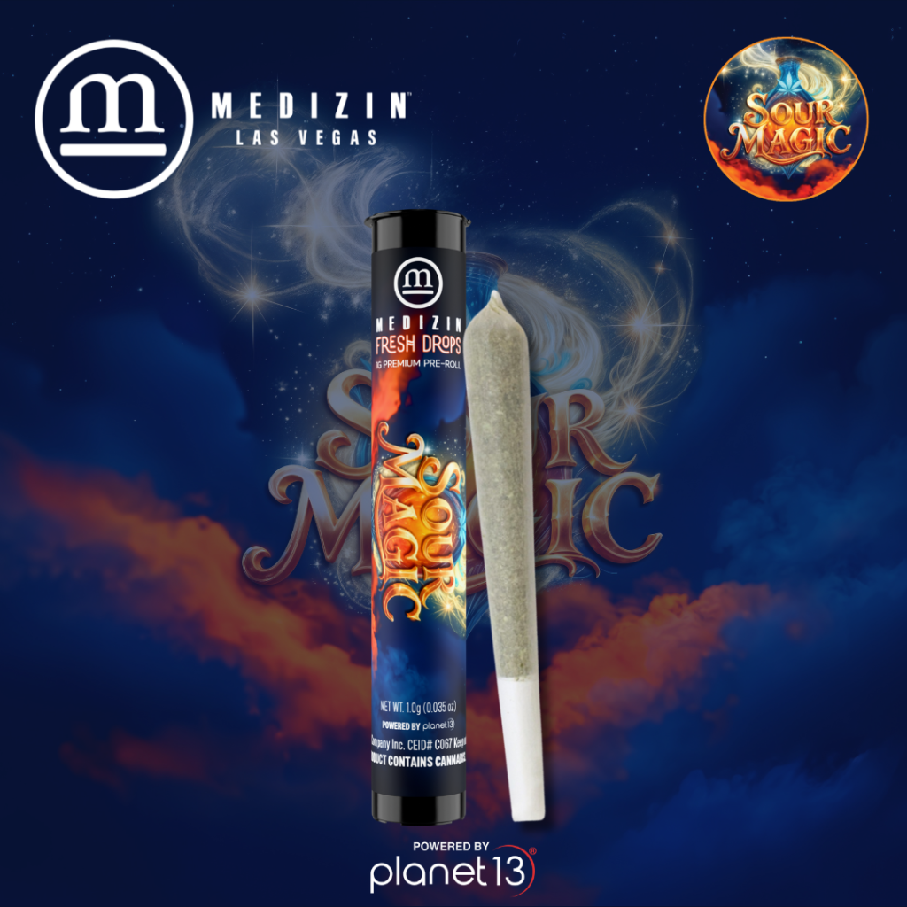 Medizin Sour Magic 1g Diamond Infused Preroll