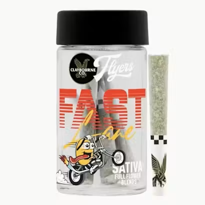 Claybourne Co. Flyers Fast Lane .5g Preroll 7pk