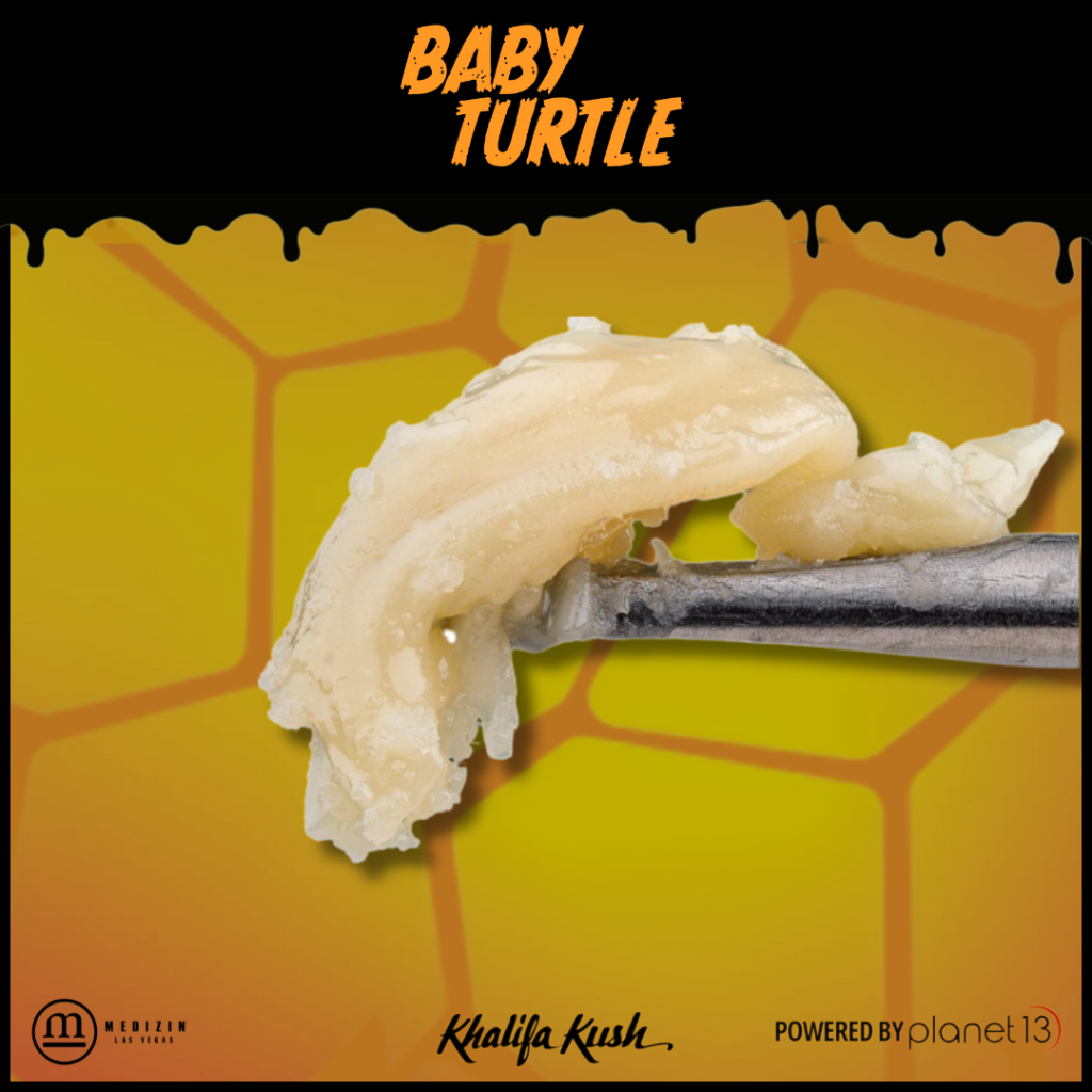 Khalifa Kush Baby Turtle .5g Live Rosin