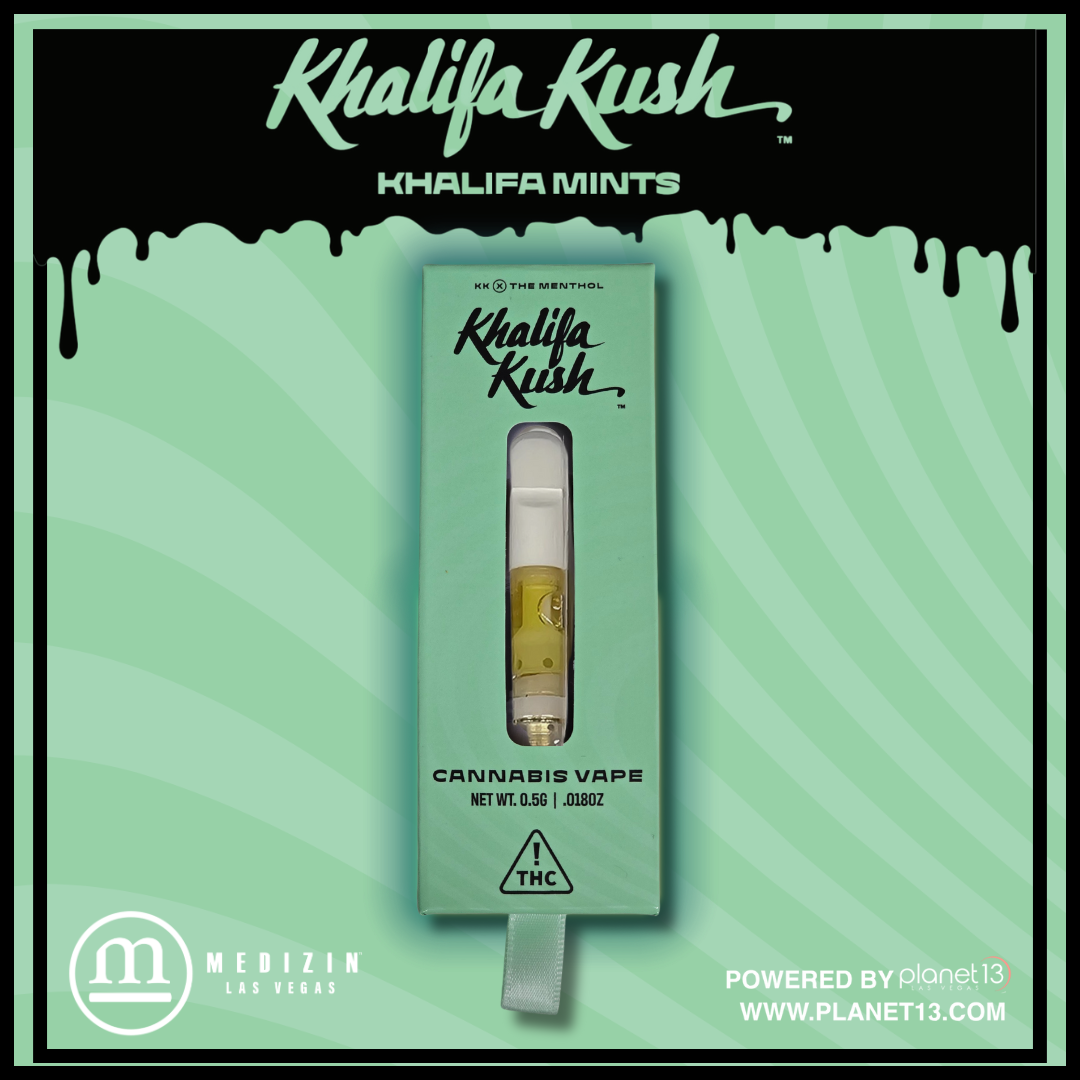 KK Khalifa Mints .5g LR Vape Cart