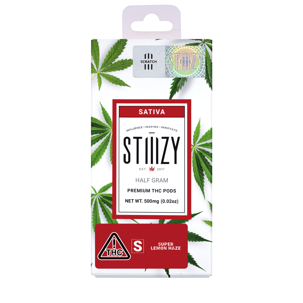 Stiiizy Super Lemon Haze .5g Vape Pod