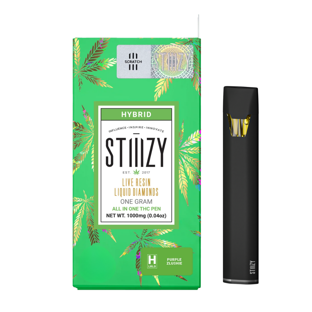 Stiiizy Purple Zlushie .95g Live Resin Liquid Diamonds All In One