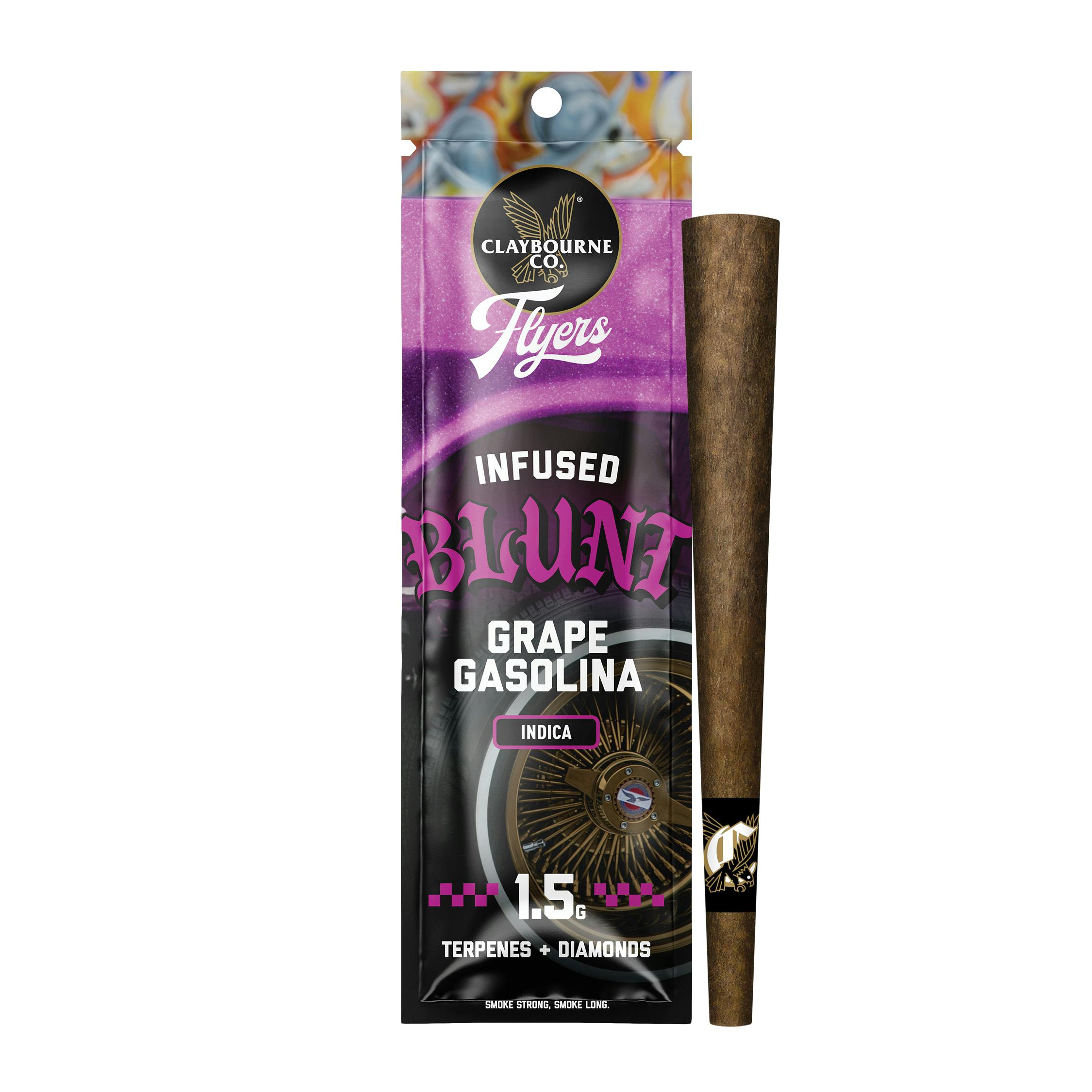 Claybourne Co. Flyers Grape Gasolina 1.5g Infused Blunt
