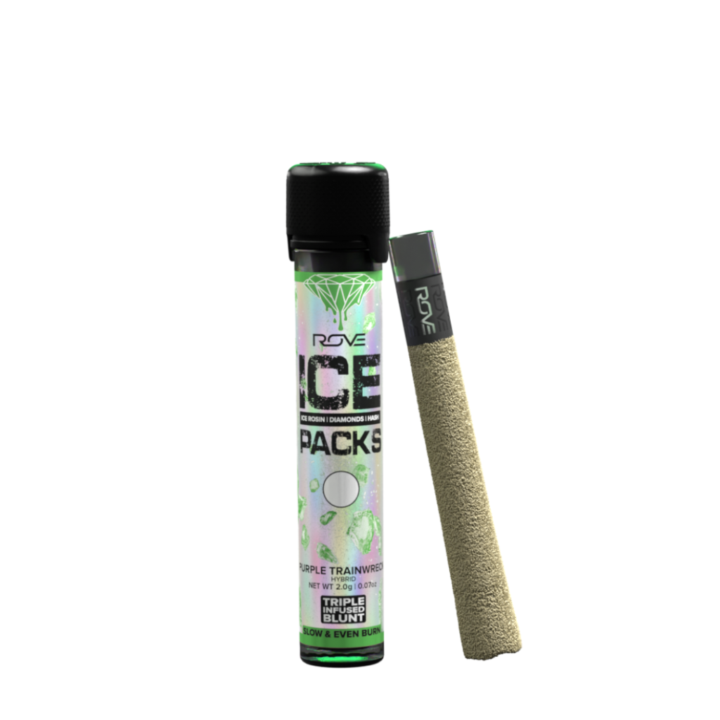 Rove Ice Packs Purple Trainwreck 2g Infused Blunt