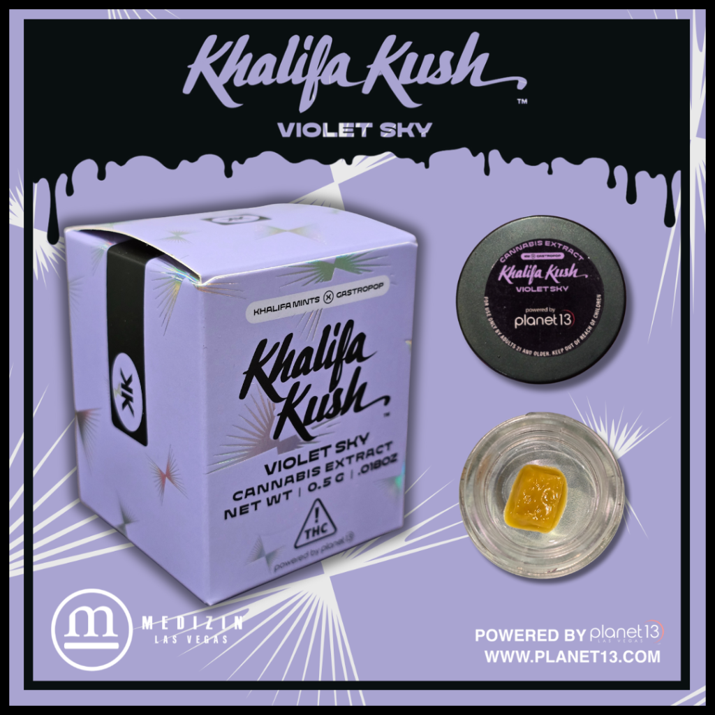 Khalifa Kush Violet Sky .5g Live Resin Badder