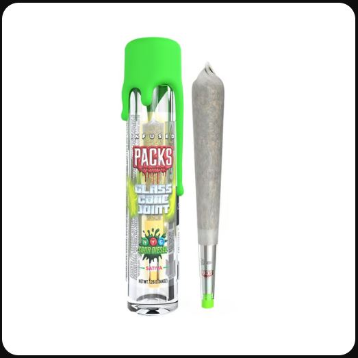 Packs NYC Sour Diesel 1.25g Infused Preroll