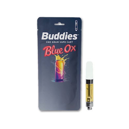 Buddies Blue Ox 1g Vape Cartridge