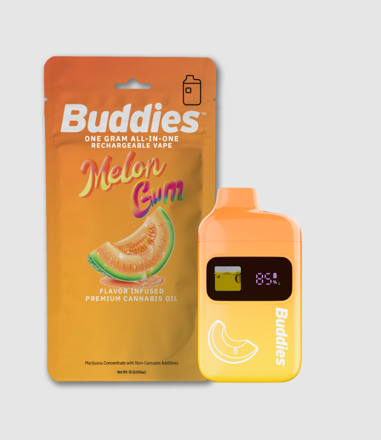 Buddies Melon Gum 1g All In One